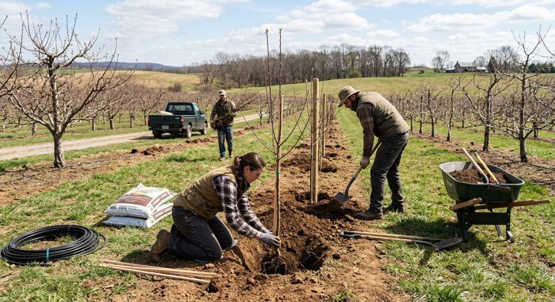 Oak Tree Planting in Ventura County, CA