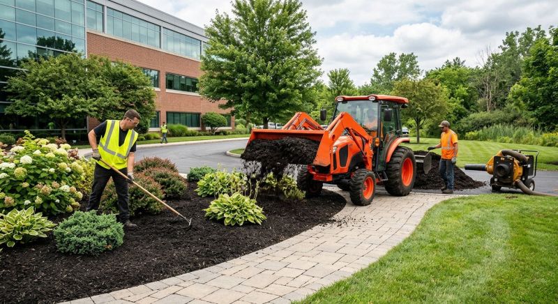Apartment Mulching in Ventura County, CA
