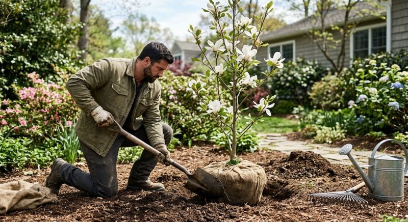 Dogwood Tree Planting in Ventura County, CA