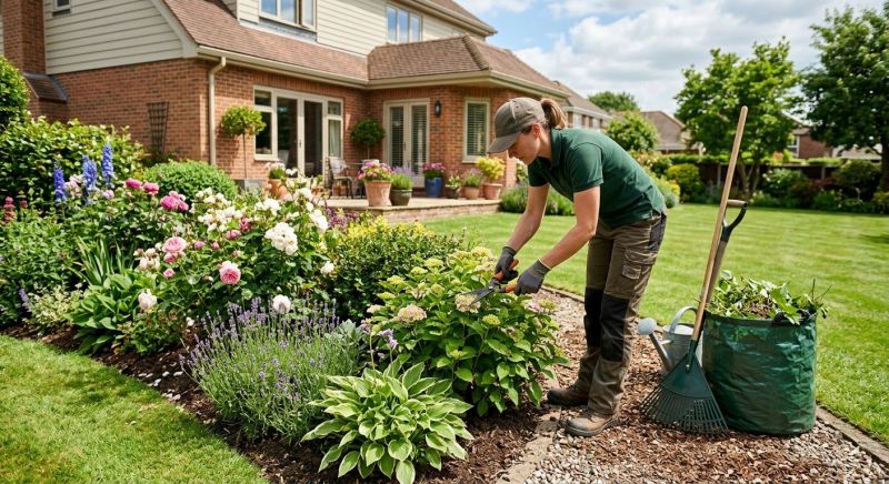 Flower Bed Cleanup Service in Ventura County, CA