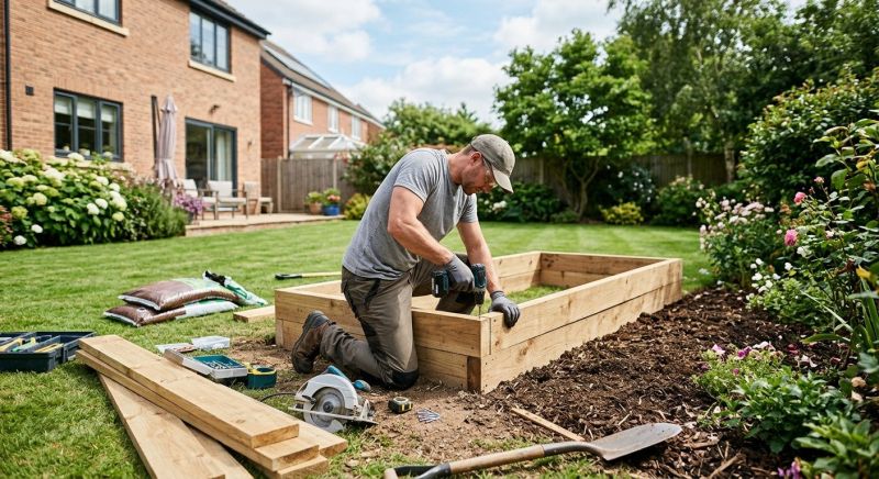 Garden Bed Construction in Ventura County, CA
