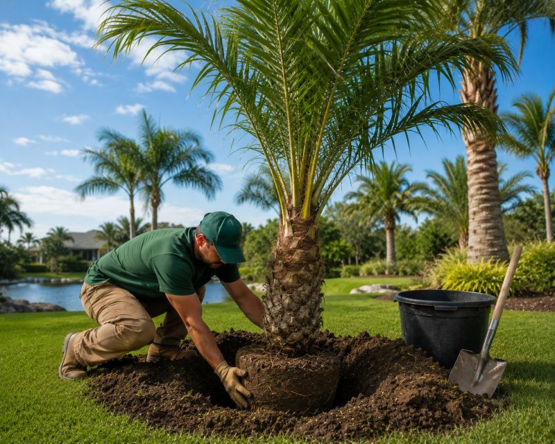Palm Tree Planting in Ventura County, CA