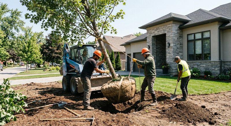 Pine Tree Planting in Ventura County, CA