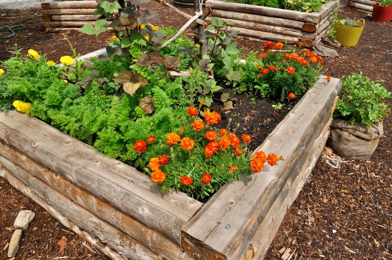 Raised Flower Bed Installation in Ventura County, CA