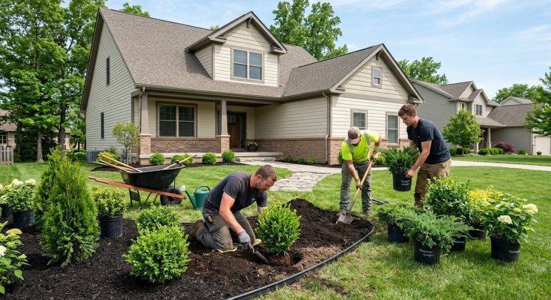 Shredded Mulch Installation in Ventura County, CA