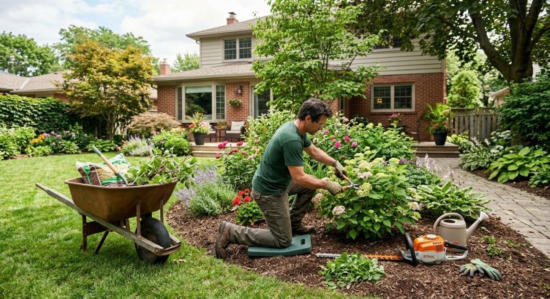 Spring Garden Maintenance in Ventura County, CA